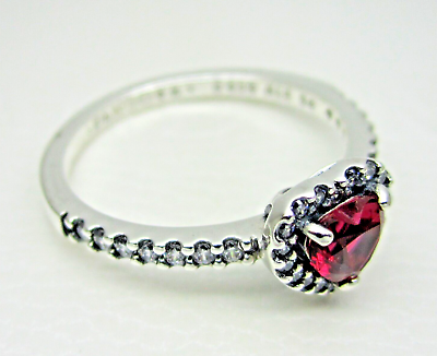 Elevated Red Heart Ring, PANDORA