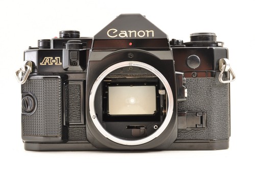 Canon A-1 Black 35mm SLR Film Camera *Excellent* #4014 - Picture 10 of 17