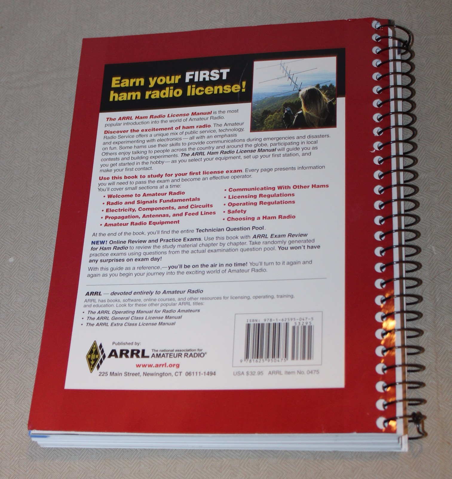 The ARRL Ham Radio License Manual 3rd Third Edition Spiral-bound 2015 | eBay