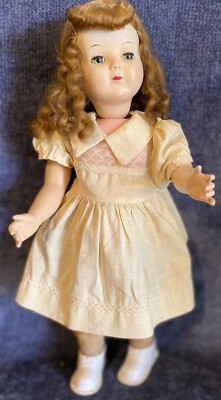 17” 40's Wanda The Walking Doll With Gorgeous Outfit All Original