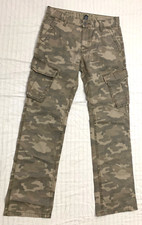 EPIC TREADS BOYS CARGO CAMO PANTS SIZE 14