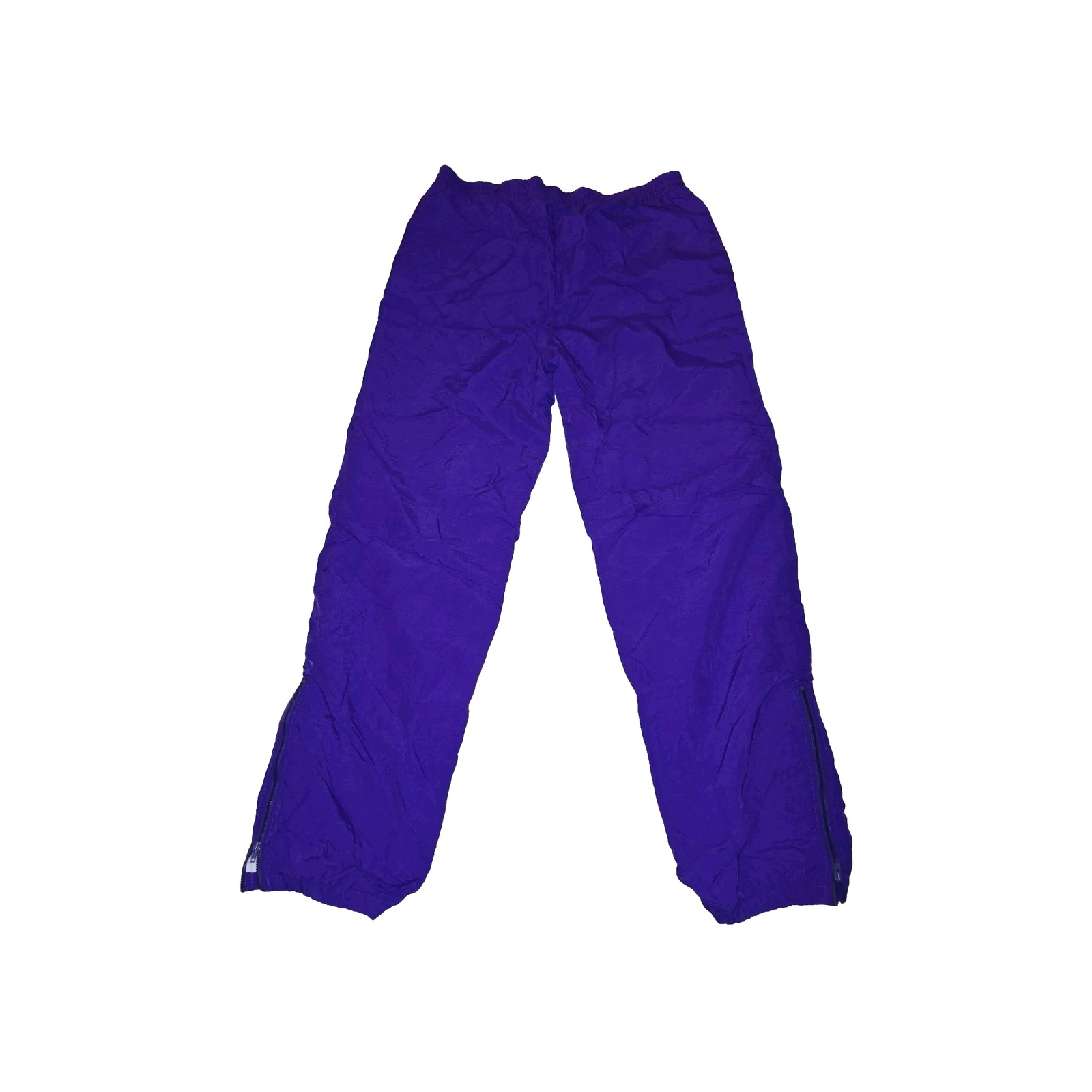 Pantalone FILA vintage anni 90 uomo grande viola giacca a vento pista logo joggers