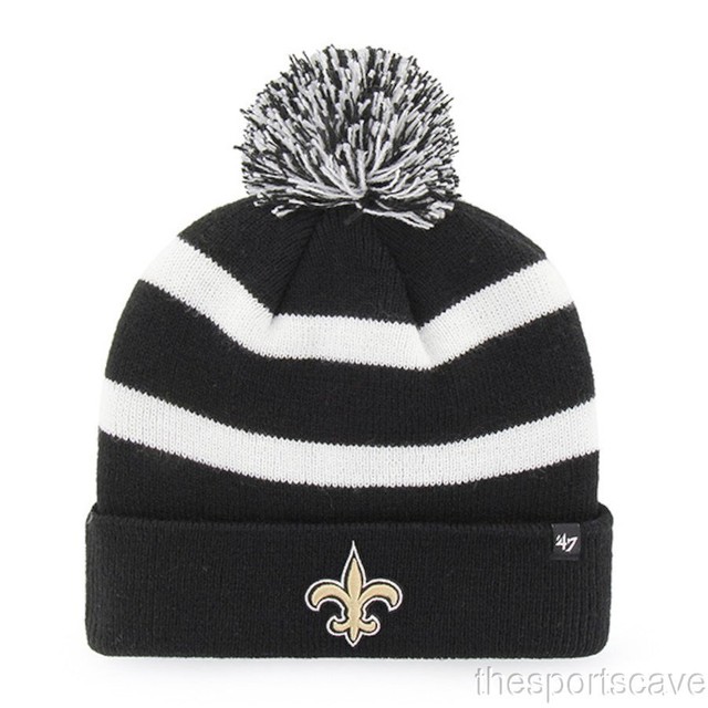 saints pom pom hat