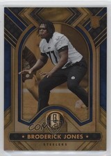 2023 Panini Gold Standard Rookies Sapphire 2/5 Broderick Jones #108 19fe