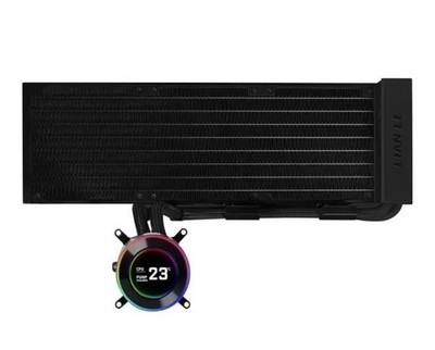 Lian Li Hydroshift II-C 360 Liquid CPU Cooler - LGA 1851/1700 AMD AM4/5 - Black