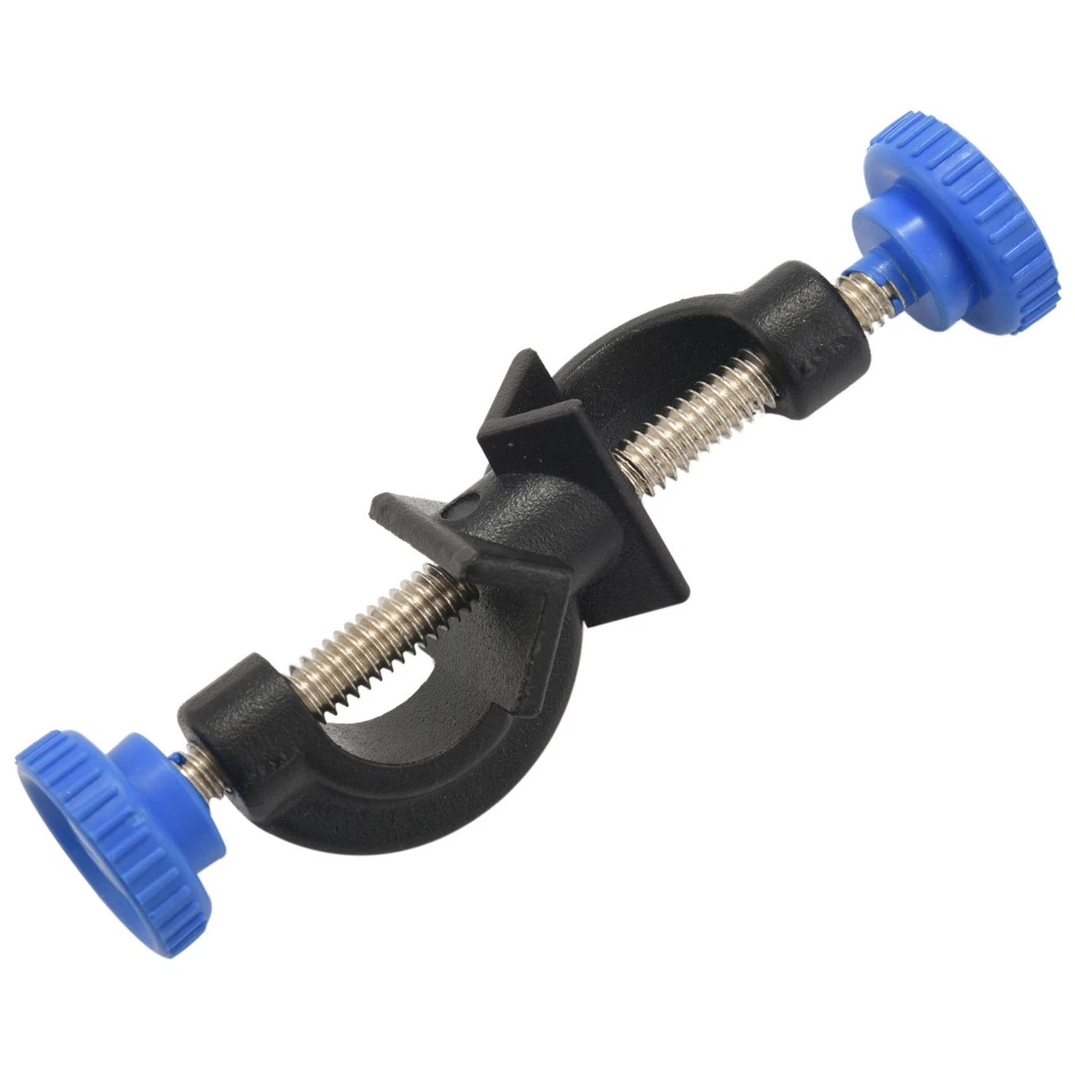 Lab Clamp Holder 2 Heads Retort Stand Holder 4 Pcs L9A17473