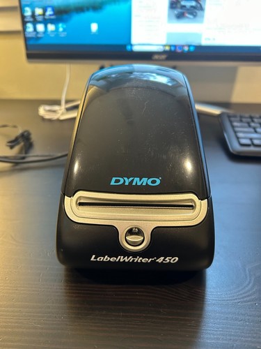 Dymo LabelWriter 450 Thermal Label Writer Printer with AC Adapter & USB 1750283