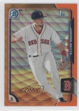 2015 Bowman Chrome Prospects Orange Wave Refractor Jordan Betts #BCP64 3d5