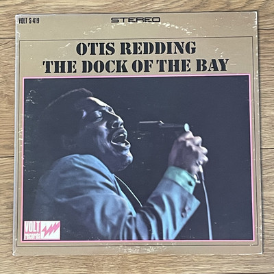 Otis Redding LP: ''Dock of the Bay'', 1968, Volt Records (S-419)  EXC