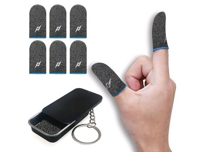 6 Pack Gaming Sleeves Thumb Sleeve for Mobile Game Controller for PUBG B33
