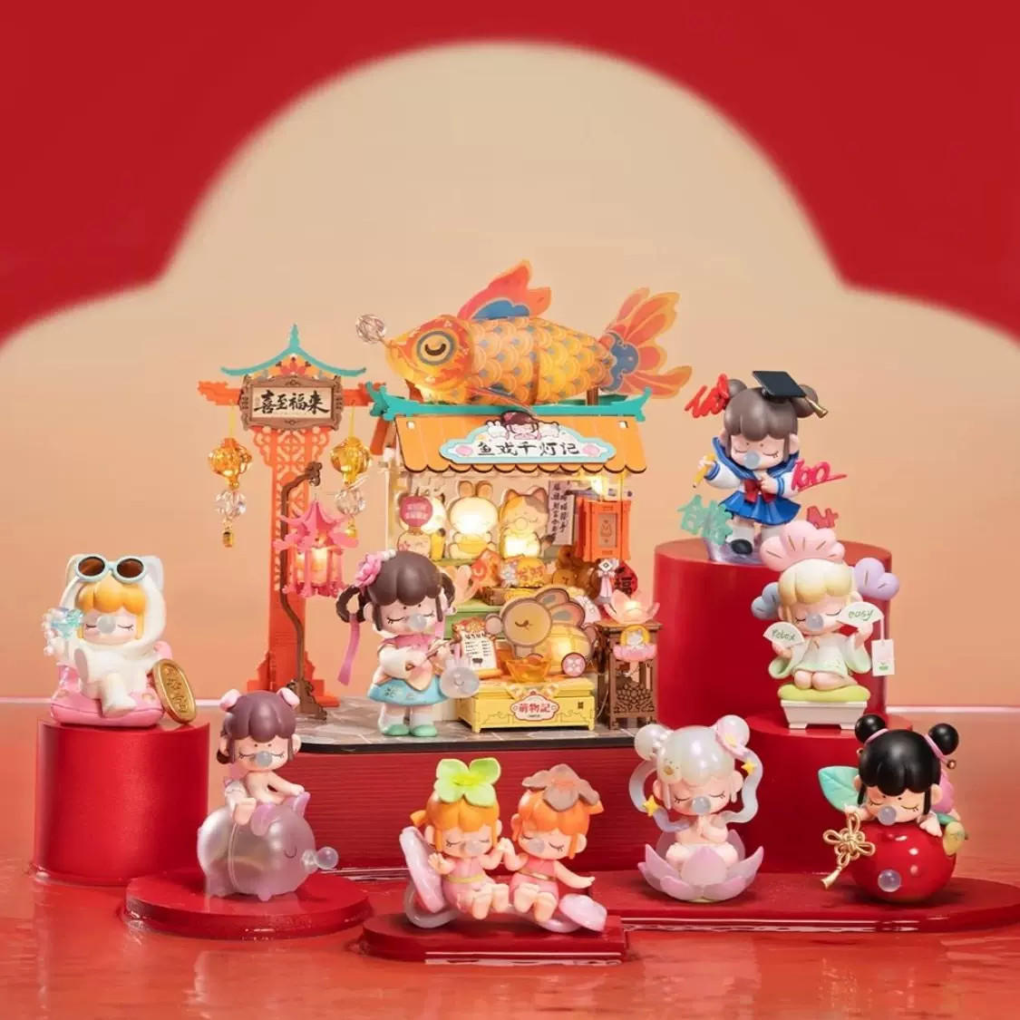 Rolife Nanci Best Wishes Series Blind Box Confirmed Figures Toy
