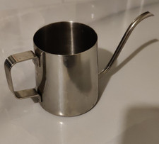Silver Metal Long Reach Watering Can, Long Spout Design, kettle 