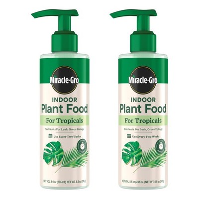 Miracle-Gro Indoor Plant Food for Tropicals, Liquid Tropical... 