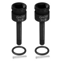 "2X 1/2\" Antrieb 5/16\" Sae CR-MO Sechskant-Stecknuss"