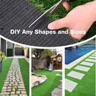 AplusChoice 1.38" Artificial Grass Sports Sled Strips Turf Gym Turf 50'x3'x8Pcs — photo 9