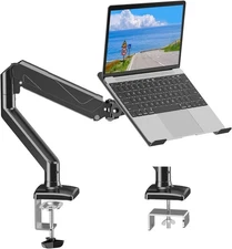 MOUNTUP Laptop Stand for Desk, Adjustable Aluminum Laptops Arm Mount for 14-1...