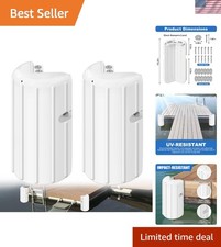 Impact-resistant Inflatable Dock Bumpers 2 Pack - Secure Screw-in Design Impact-resistant Inflatable Dock Bumpers 2 Pack - Secure Screw-in Design