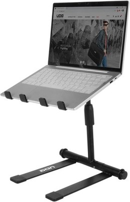 UDG Ultimate höhenverstellbarer Laptopständer 360 Grad, schwarz (U96111BL)