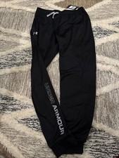 Under Armour Boys Youth XL Brawler Pant NWT Black Elastic Waist Pockets