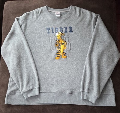 Vintage Disney Tigger Fleece Sweatshirt Winnie Pooh The Disney Store 68 X-Large