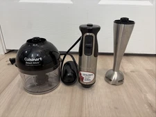 Cuisinart Smart Stick CSB-79 Handheld Motor Base With Attachments - NO WHISK