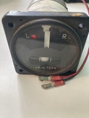 United Instruments Turn and Slip Indicator / 4 Minute Turn, PN 9552