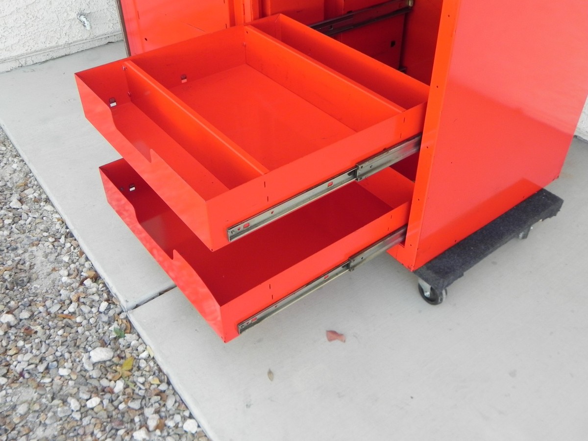Snap On Master Series KRL712 2 Drawer 3 Shelf Side Locker 53.5