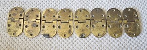 Older What I Believe Are Brass Butler Tray Hinges