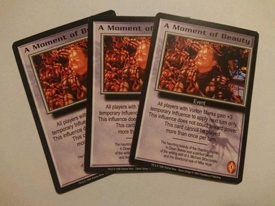 Babylon 5 CCG - The Shadows - 3x A Moment of Beauty