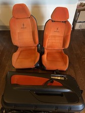 Jdm Nissan S15 Option B Package Orange Suede Seats And Door Cards