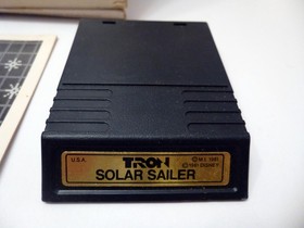 Mattel Intellivision Intellivoice + Tron Solar Sailer + Space Spartans -Untested
