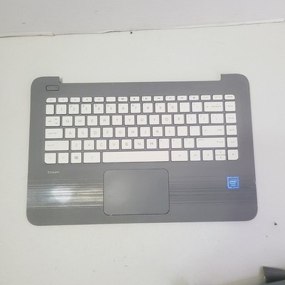 HP Stream 14-CB012WM Palmrest Keyboard Assembly 14in Gray Replacement