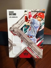 2022 Panini Diamond Kings Shohei Ohtani #DKM-SO Dual Memorabilia Jersey