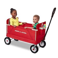 Stroller Wagon for Kids and Cargo, All Folding Wagon w/ All Terrain Wheels
