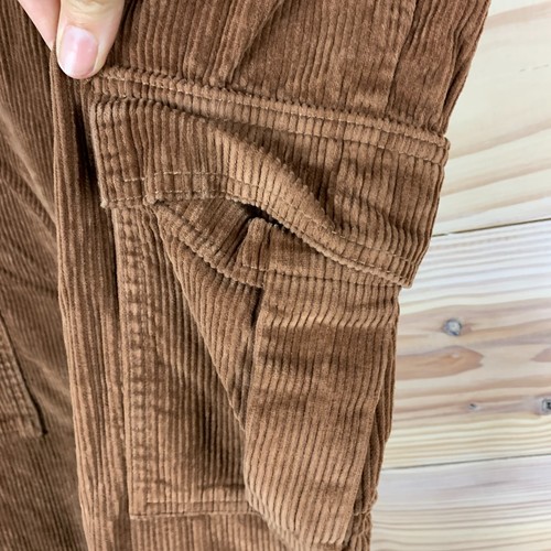Pantalones de Pana Tinseltown 13 Marrón Sueltos Pierna Ancha Carga Sueltos Y2K Patinador Grunge - Imagen 11 de 15