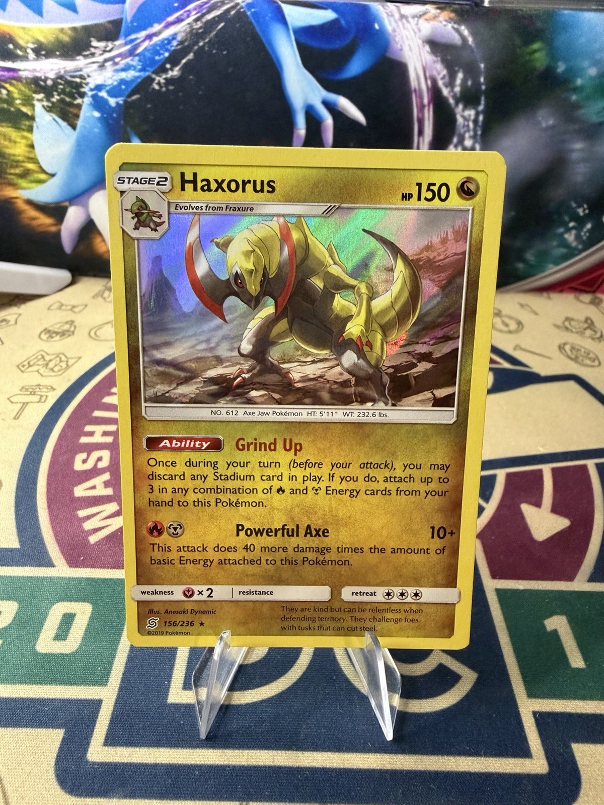 Haxorus 156/236 Sm-Unified Minds Holo