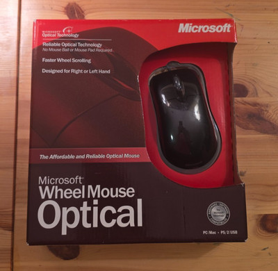 Microsoft Wheel Optical Mouse D66-00069 (New In Box)