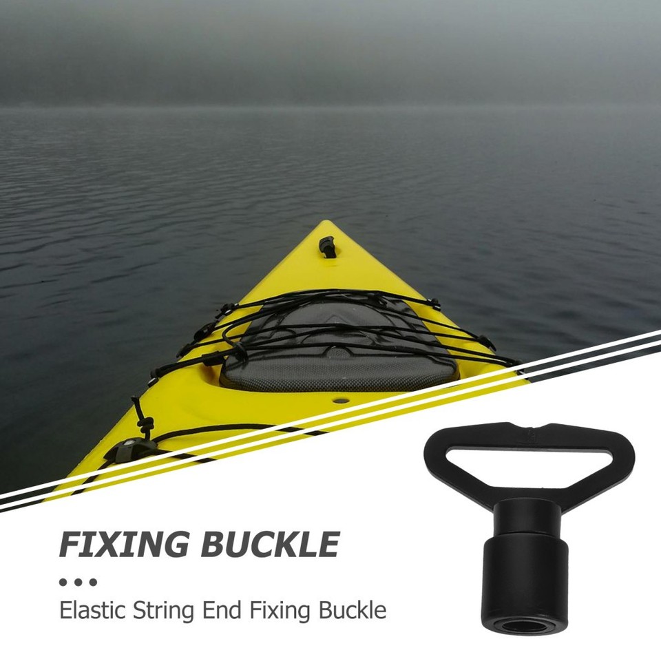10 Pcs Dock Mooring Line Hook Outdoor Boat Supply Bungee Shock Cord ...