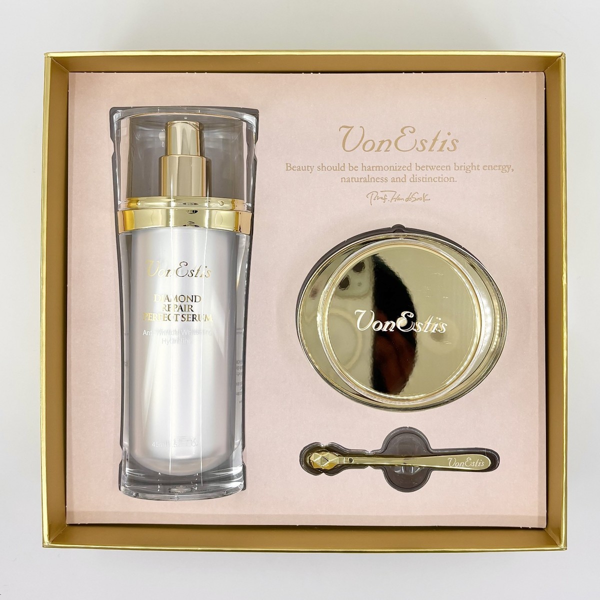 美容液 Von Estis Diamond repair perfect VonEstis Diamond Repair Perfect 2-piece Special Set (Cream + Serum