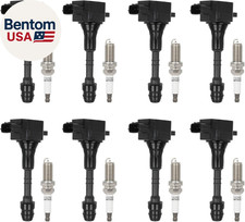 8 Ignition Coils with 8 Iridium Spark Plugs,U...