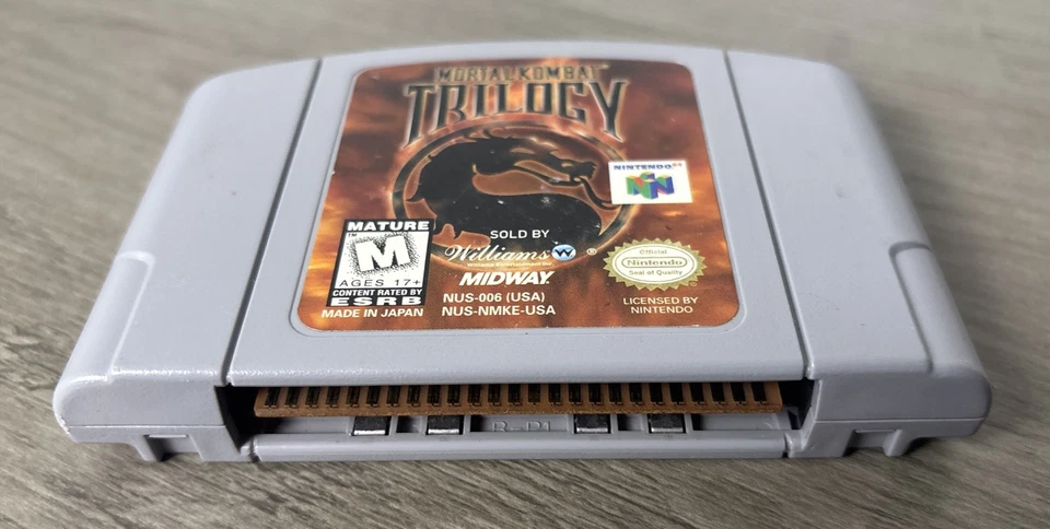 USED Mortal Kombat Trilogy - Game Only - NINTENDO 64 Game - Original 🎮💥 - Image 2 of 4