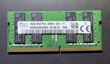 SK Hynix 16GB DDR4 Laptop RAM PC4-2666V SODIMM HMA82GS6DJR8N-VK 2Rx8 Memory