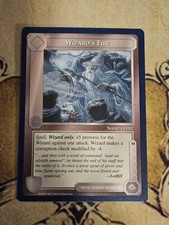 Middle Earth MECCG The Wizards Unlimited Rare Wizard's Fire