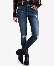 LEVI’S 720 Super Skinny Slim Snug Fit Ripped Jeans W24 L30