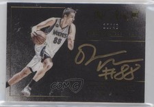 2015-16 Panini Noir Auto Noir Color 10/49 Nemanja Bjelica #NC-NBJ Auto 1a07