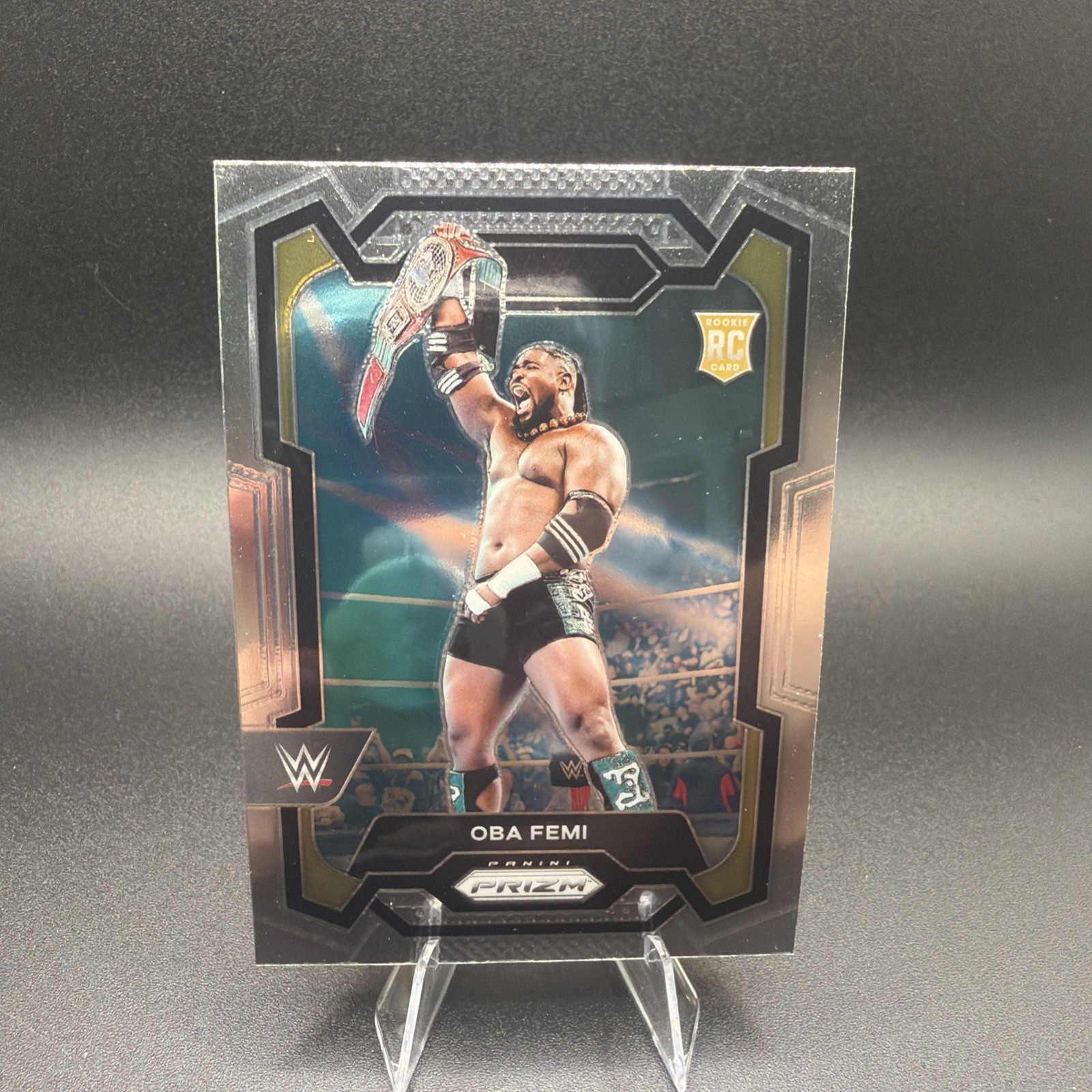 2024 Panini Prizm WWE - Oba Femi #199 (RC)