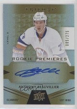 2016-17 Trilogy Rookie Premieres Level 2 85/275 Anthony Beauvillier #98 Auto xp6