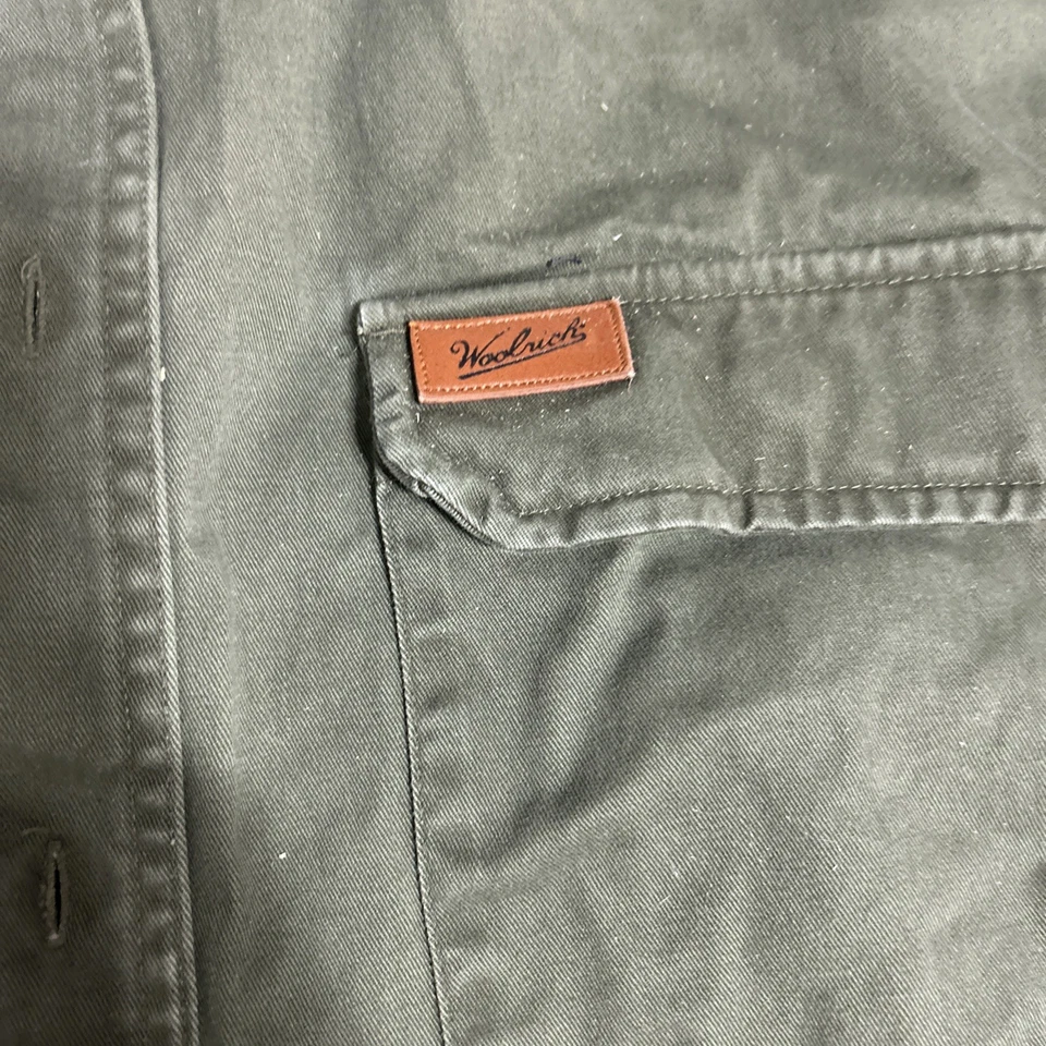 Woolrich Outdoor Guide Collection Men's Canvas Long Sleeve Shooting XL Shirt - Image 4 of 4