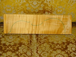Tonewood tonewood great Bosnian flamed maple f violin flamed old violin back
