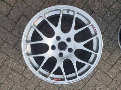 C6 Corvette World Challenge BBS Custom Magnesium Rear Wheels 18x12 RE727 - Picture 4 of 6